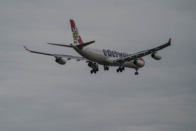 HB-JMC — Edelweiss Airbus A340, 2026