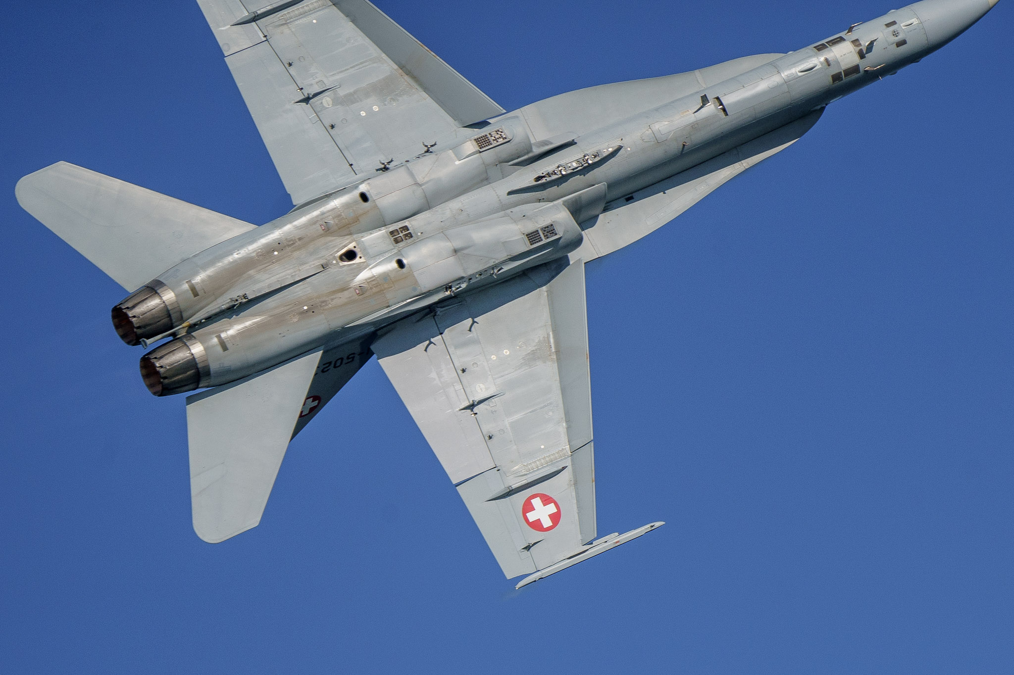 F/A-18 Hornet J-5023, 2024
