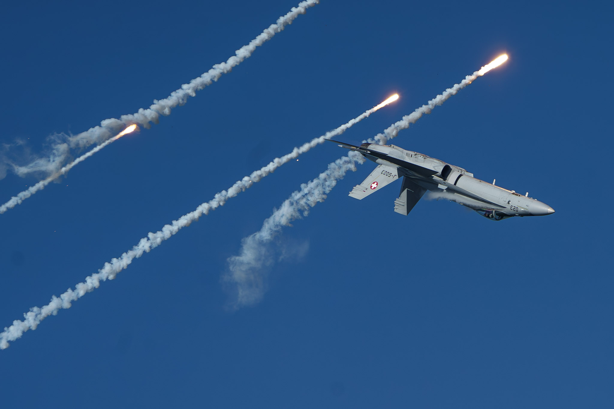 F/A-18 Hornet J-5023, 2024
