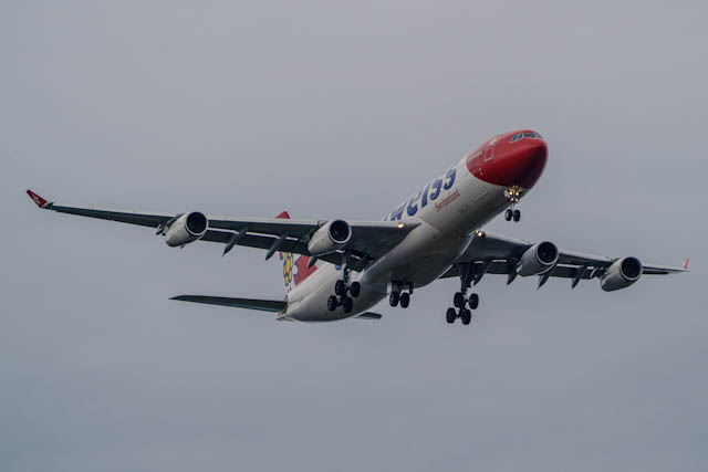 HB-JMC — Edelweiss Airbus A340, 2026